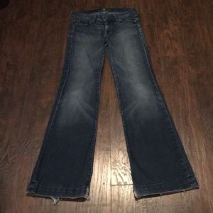 7 for all mankind flare jeans